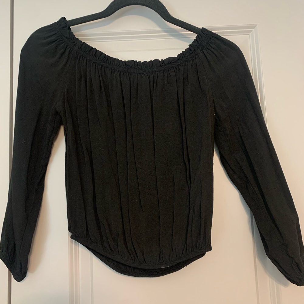 brandy melville off the shoulder top